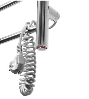 Полотенцесушитель электрический Domoterm Аврора DMT 109-6 40x80 EK R хром