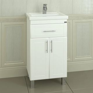 Тумба под раковину СанТа Дублин 223002 50см белый