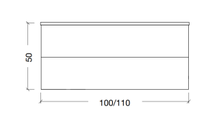 Тумба под раковину Armadi Art Neoart 100см капучино 830-100-CP