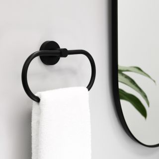 Зеркало FIXSEN с подсветкой LED овальное 40х80 см черное (FX-3080B)