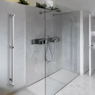 Полотенцесушитель электрический Margaroli Panorama 666/L Switch Chrome CR 165x12 см хром