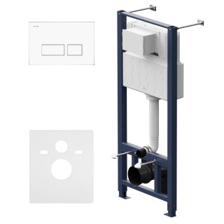 Инсталляция Am.Pm Pro S I012704.7001 для подвесного унитаза с клавишей смыва белого цвета