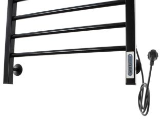 Полотенцесушитель электрический Domoterm Куба DMT П8 50 0x800 EK R чёрный