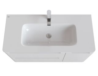 Напольная тумба с раковиной IDDIS Edifice EDI10WFi95K 100см белый