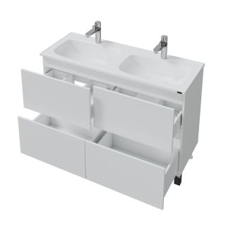 Подвесная тумба под раковину Санта Марс 700418 120 см белый