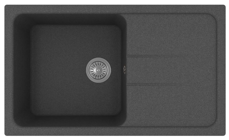 Кухонная мойка Florentina Специя 860 чёрный