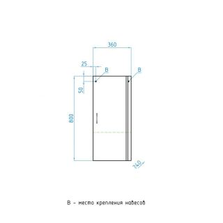 Подвесной шкаф Style Line Эко Стандарт ЛС-00000197
