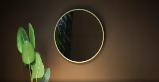 Зеркало с подсветкой ArtMax Sanremo AM-San-1000-DS-F-Gold 100 см золото