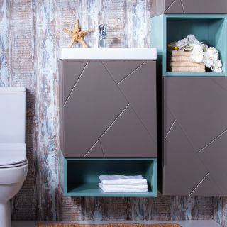 Ниша для пенала Бриклаер Кристалл 4627125414817 50 см муссон