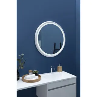 Зеркало с подсветкой Aquanet Дакар 241820 80 см белый