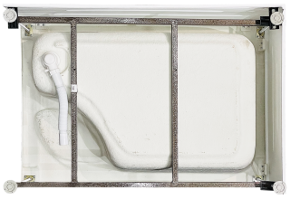 Душевой поддон Royal Bath 100x80см левый белый RB8100BP-L