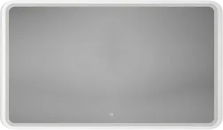 Зеркало с подсветкой ArtMax Genova AM-Gen-1200-800-DS-F-White 120 см белый