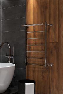 Полотенцесушитель водяной Indigo Line LLSHSW90-50R-б/п-80 с полкой 90x50 см хром