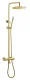 Душевая стойка c термостатом Boheme Uno 468-T-G золото