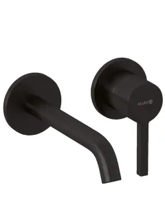 Смеситель для раковины Kludi Nova Fonte Pura 20244N215 сталь оружейная брашированная