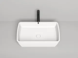 Накладная раковина Salini Gloria 11 S-Stone 1102212MRH 65см RAL снаружи