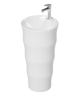 Раковина напольная Laguraty 212 B 42x83см белый