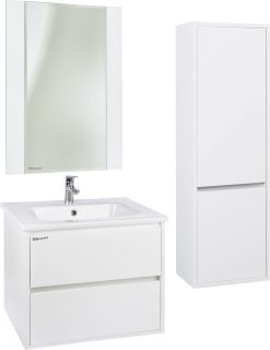 Зеркало Bellezza Лоренцо 60см белый 00000007021