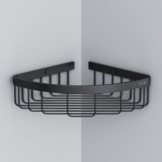 Корзина для душа угловая Am.Pm Sense L чёрный матовый A7452122