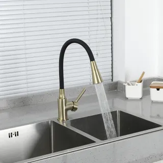 Смеситель для кухни Frap F4044-3 черный