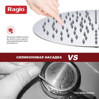 Верхний душ Raglo R451.56 хром