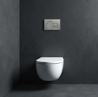 Кнопка смыва для инсталляции механическая Wonzon & Woghand WW-IB232-BGM тёмный графит