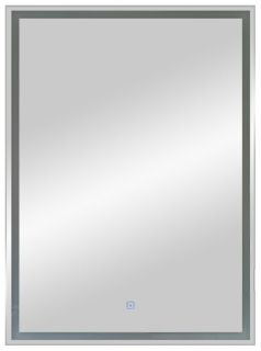 Зеркало-шкаф с подсветкой Art&Max Techno правый 55см белый AM-Tec-550-800-1D-R-DS-F