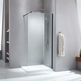 Душевая перегородка Parly T100B 100см чёрный