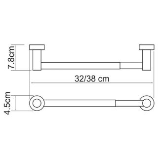 Wasserkraft Donau K-9491 Держатель бумажных полотенец