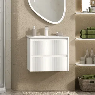 Подвесная тумба под раковину Brevita Riva 60 УТ000026196 белый