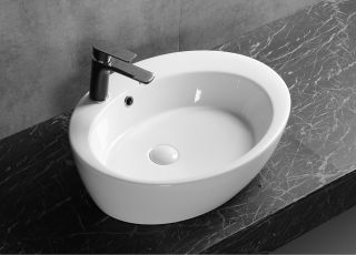 Раковина Cerutti SPA CR7026A с переливом 60см белый