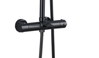 Душевая стойка Boch Mann Oglio B TS BM9649 с термостатом чёрный