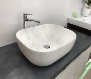 Раковина  CeramaLux K397D9 белая 50 см