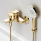 Смеситель для ванны и душа Am.Pm X-Joy F85A15099 золото