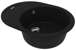 Кухонная мойка Lemark Lacha 620 9910049 антрацит