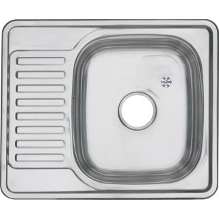 Мойка 5848 U Melana 0,6/160 хром с сифоном (133 t *15)