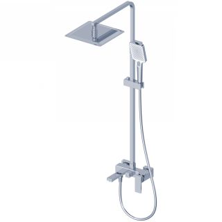 Душевая стойка Wonzon & Woghand Cube 2.0 WW-88047068-CR хром