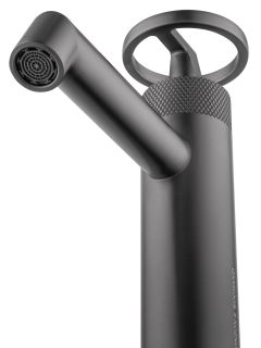 Смеситель для раковины Wonzon & Woghand WW-H1065-BGG тёмный графит