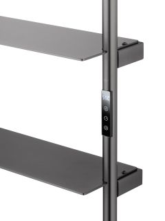 Полотенцесушитель электрический Wonzon & Woghand D?sseldorf WW-A205-GM 47x162 см тёмный графит