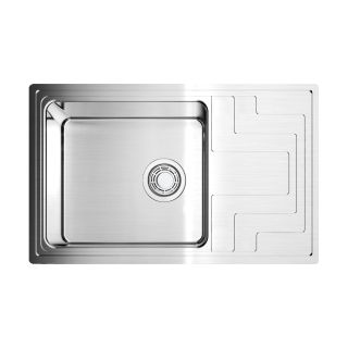 Мойка кухонная Omoikiri Mizu 78-LB-IN универсальная/нерж.сталь