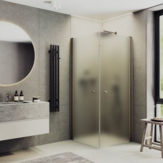 Душевой уголок MaybahGlass MGY-1294-2 90x90см бронза