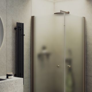 Душевой уголок MaybahGlass MGY-1293-2 80x80см бронза