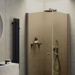 Душевой уголок MaybahGlass MGY-1297-2 80x80см бронза