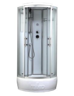 Душевая кабина Timo Standart T-6680SF Silver Fabric 80x80см