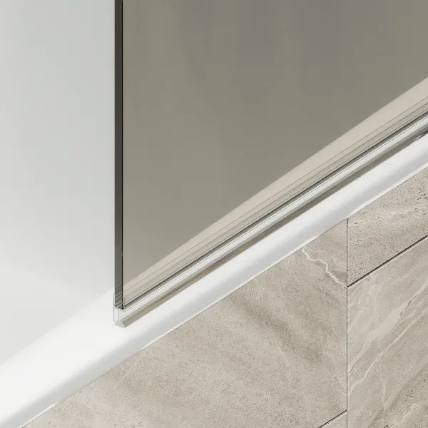 Шторка на ванну MaybahGlass MGV-606-2 50см бронза