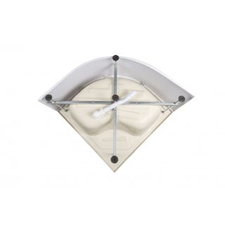 Душевая кабина Deto  L 990 N без крыши 90х90х200 см