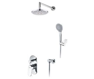 Wasserkraft A14229 Встраиваемый комплект для душа с верхней душевой насадкой и лейкой