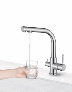 Смеситель для кухни Paulmark Essen Es213011-NI никель