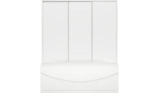 Акриловая ванна Bas Ахин 170x80 см с каркасом