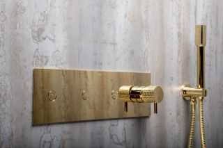 Душевой комплект Boheme Fusion золото 130-G